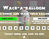 Wack A Balloon Banner