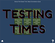 Testing Times